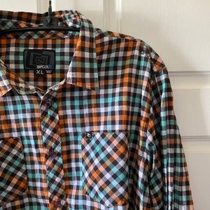 Rip Curl - Men's Gingham Button Down - Size XL